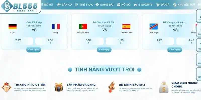 Những ưu điểm vượt trội của BL555